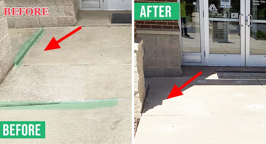 parking lot concrete repair Oregon