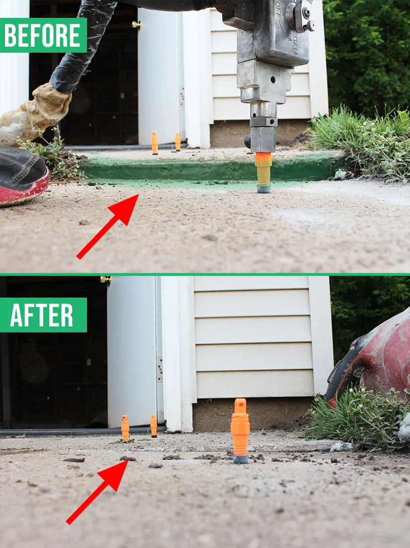 residential concrete lifting