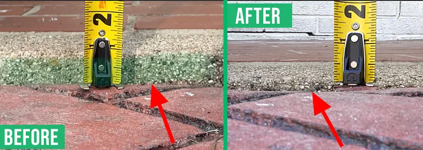 uneven concrete slab leveling near me