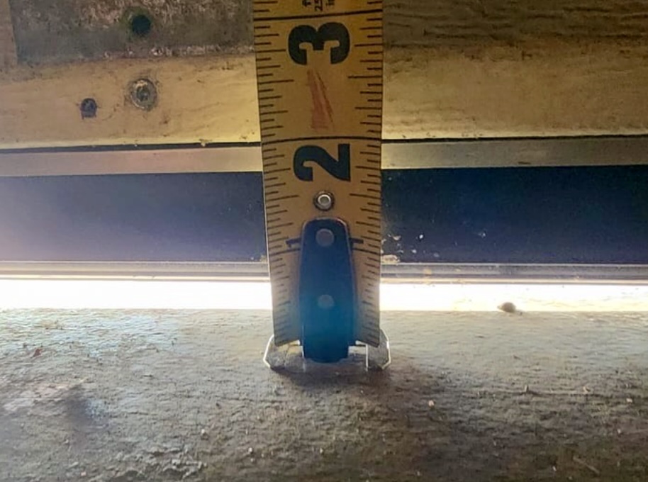 Garage floor lifting & leveling service