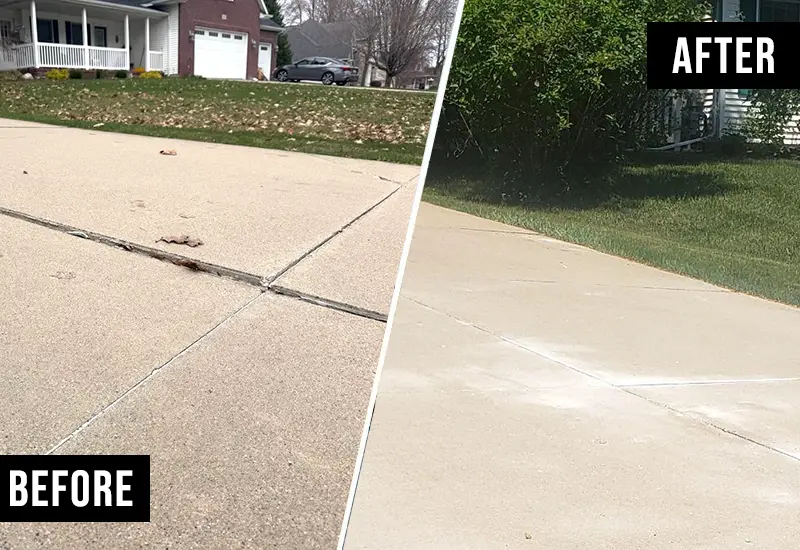 Driveway and Sidewalk Lifting in Aurora, IN